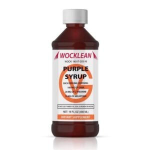 Wocklean pupple syrup